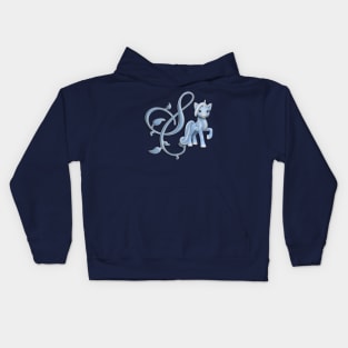 Monogram Z Custom Unicorn Kids Hoodie